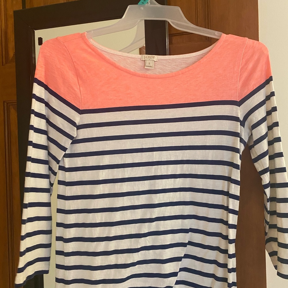 J. Crew stripped shirt